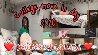 College move in day  Newberry college ❤️🖤 [upl. by Eide]