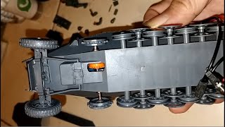 Making of German Hanomag SdKfz 251 Scale 135 Motorized Conversion and Modification [upl. by Divadnhoj205]