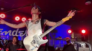 MIYAVI “Long Nights feat Sonita  World Mix”  Fender Japan Secret Live [upl. by Sydelle]