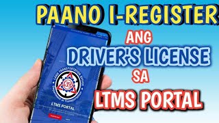 PAANO I REGISTER ANG DRIVERS LICENSE SA LTO PORTAL ONLINE 2024  LTO ONLINE REGISTRATION [upl. by Neerahs]