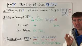 PPP  Latein  Partizip Passiv  kurz und knapp [upl. by Past]