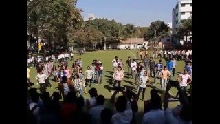 Bhivarabai sawant college of engineering and research pune flash mob2k16 [upl. by Elatnahs]