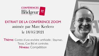 Extrait Conférence  Contres dune enchère artificielle Stayma Texas  Marc Kerlero [upl. by Fendig]