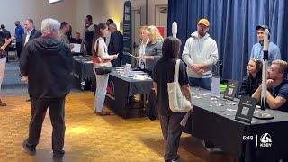 Vandenberg Space Force Base hosts job fair [upl. by Anhoj]