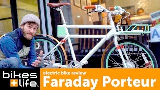 2016 Faraday Porteur Electric Bike Video Review [upl. by Ulu677]