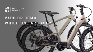 Vado or Como  which one are you  Specialized electric bicycles [upl. by Nador]