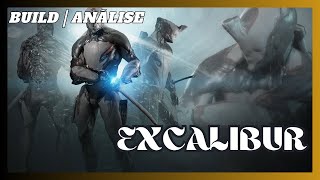 Excalibur Build Warframe Gameplay [upl. by Mastat945]