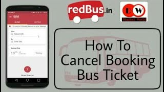 How to cancel bus ticket in redbus app  New version 1372 RedBusTicketBooking [upl. by Barcellona]