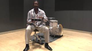 Tambourine 101 with Herlin Riley [upl. by Cattier]