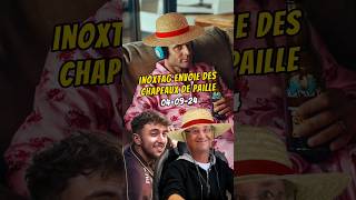 Inoxtag envoie des chapeaux de paille 🤠 parodie humour inoxtag everest macron zemmour fanfan [upl. by Niamjneb]