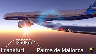 Im Dreamliner Boeing 787 von Frankfurt nach Palma de Mallorca  Microsoft Flight Simulator 2020 3 [upl. by Bergen]