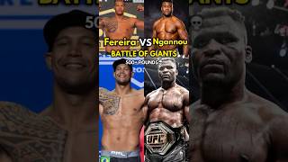 Scariest HEAVYWEIGHT MMA Fight  Francis Ngannou vs Renan Fereira [upl. by Ardelis]