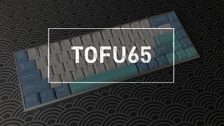 Tofu65 Silver by KBDfans  C³ Equalz Banana Split Switches  Silicone Mod  Typing Sound Test [upl. by Yadseut]