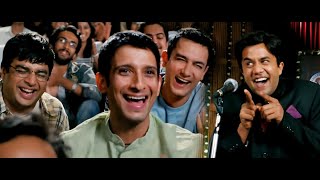 Chatur Speech  Amir Khan Sharman Joshi R Madhavan Boman Irani  Bollywood Comedy 3 Idiots [upl. by Kcirdet]