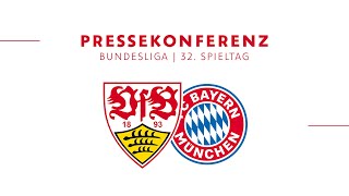 Pressekonferenz vor VfB  FC Bayern München [upl. by Elsbeth780]