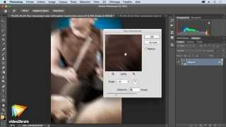 Tutoriel Photoshop CC  Appliquer un flou directionnel  video2braincom [upl. by Akenn]