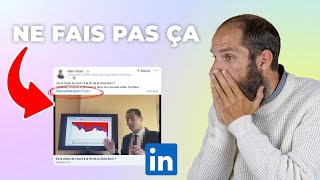 La BONNE méthode pour ajouter des vidéos sur LinkedIn et générer des vues [upl. by Llessur708]