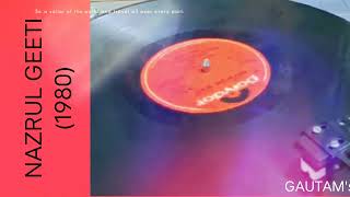 Alga Koro Go Khopar Badhon Nazrul Geeti 1980 Md Rafi LY amp MD KAZI NAZRUL ISLAM Vinyl 320kbps [upl. by Giulia]