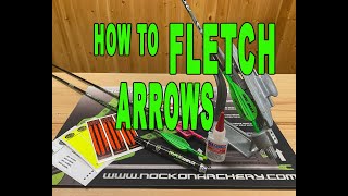 How to Fletch Your Arrows with John Dudley [upl. by Attenra]