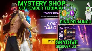 BOCORAN FF  EVENT TERBARU 2024 MYSTERY SHOP SEPTEMBER TERBARU  DINO 2D RELAUNCHDLL [upl. by Edahsalof612]