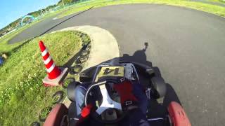 Fatal Kart Crash AccidentShocking and Graphic GoPro Hero3 [upl. by Norag474]