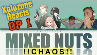 SPY X FAMILY OP 1 MIXED NUTS REACTION [upl. by Longmire391]