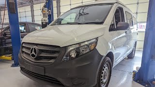 2017 Mercedes Metris oil reset no scanner fast and easy [upl. by Felty]