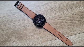 Pulseira em Couro Sintético para o SAMSUNG GALAXY WATCH 4 [upl. by Enimajneb]