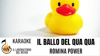 Il ballo del qua qua Romina Power Karaoke Instrumental Version [upl. by Frederic907]