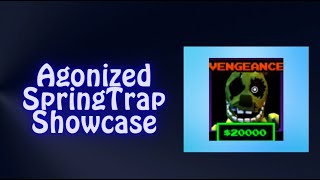 Agonized Springtrap Vengeance Showcase Fnaf TD [upl. by Drona]