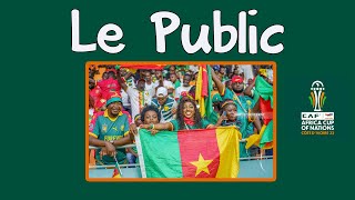 Le Public Camerounais face à la Guinée CAN Total Énergie CI 2023 [upl. by Iruyas]