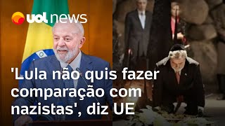 Lula não quis fazer comparação com nazistas diz representante da União Europeia [upl. by Rowan]