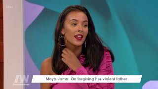 Maya Jama On Cutting Ties With Her Jailbird Father  Loose Women [upl. by Matless]