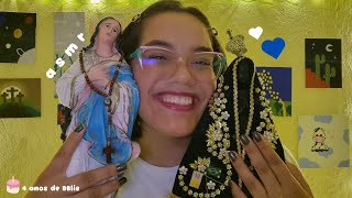 ASMR com IMAGENS CATÓLICAS 😍💕 [upl. by Wendeline39]