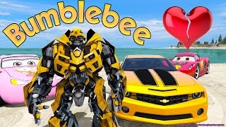 Bumblebee Yağmur ile Tanışıyor Şimşek McQueen Kıskanıyor [upl. by Ellennad]