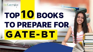 Top 10 Books To Prepare For GATE Biotech [upl. by Eugaet]