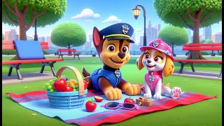 Paw Patrol The Mighty Movie  CHASE FALL IN LOVE SKYE Very Funny Life  Rainbow 3 [upl. by Rimhsak]