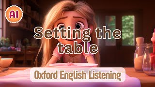 Oxford English Listening  A1  Setting the table [upl. by Bruce]