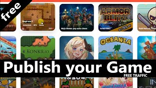 Top tips for Publish Game on Kongregate Website in free 2024 Game development part 5 [upl. by Owiat247]