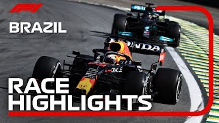 Race Highlights  2021 Brazilian Grand Prix [upl. by Tankoos]