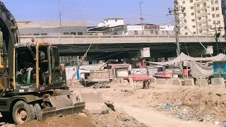 Infrastructure Development in Karachi  Karimabad Underpass Update [upl. by Hcnarb]