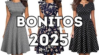 VESTIDOS ESTILOS 2025 MODELOS NUEVOS de VESTIDOS BONITOS [upl. by Nestor]