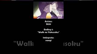 Shiki Ending 1 anime animeopening animeshorts crunchyroll [upl. by Rotkiv]