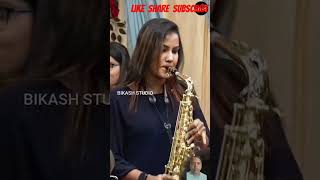 Palang Sagwan Ke  Khesari Lal Yadav Aamrapali Dubey  Saxophone Cover by Lipika  Bikash Studio [upl. by Netnilc]