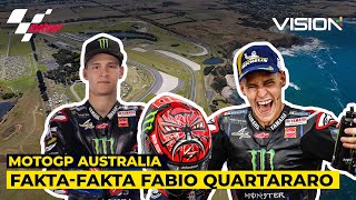 FAKTA  FAKTA FABIO QUARTARARO  MotoGP Australia 2022 [upl. by Cyna59]