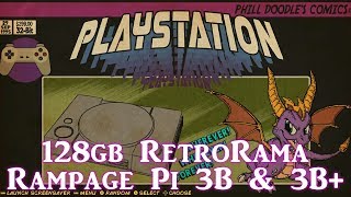 128gb RetroRama Rampage Retropie 44  Fully Loaded [upl. by Yesak]