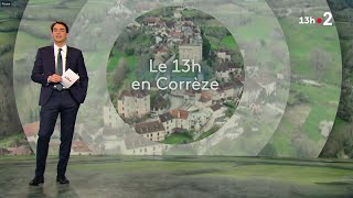 MASHUP  JT de 13h FRANCE 2  Â« le 13h chez vous en CorrÃ¨ze Â» [upl. by Sonitnatsok]