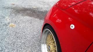 Fiat abarth 3quot front bumper exit exhaust first ever [upl. by Htebazileyram2]