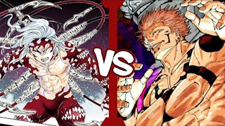 muzan kibutsuji vs ryomen sukuna SHOUNEN BATTLE [upl. by Icram655]