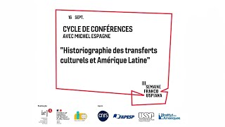 Cycle de conférences  Michel Espagne 1er jour [upl. by Ahsian]